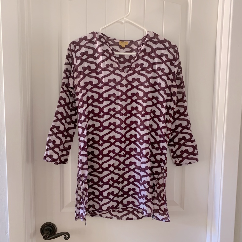SUMMER CLOSET CLEARANCE Roberta Roller Rabbit swim cover, size extra small